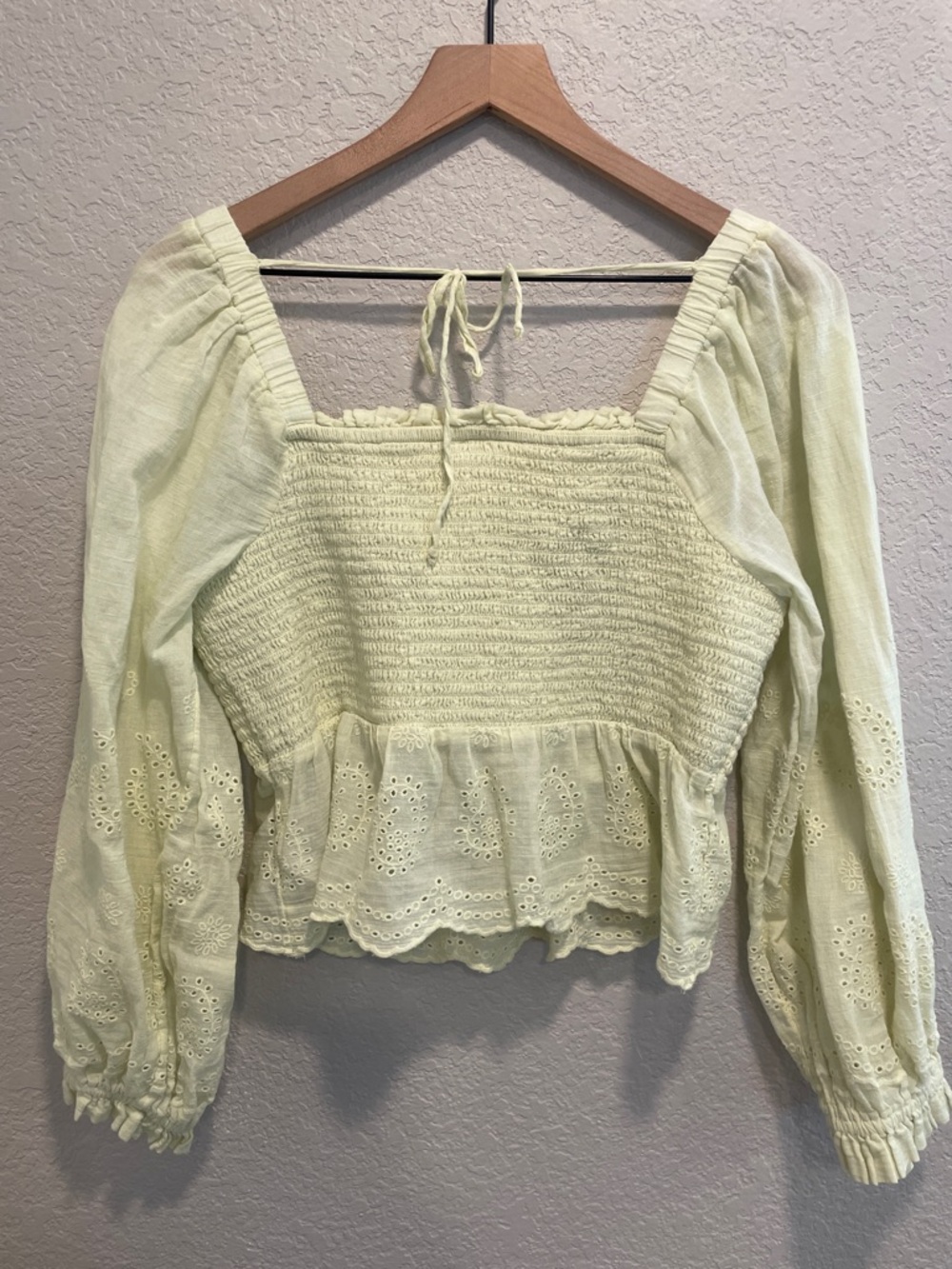 American Eagle Outfitters Size XL Women's Bright Green Crop-top Cotton - Picture 7 of 8